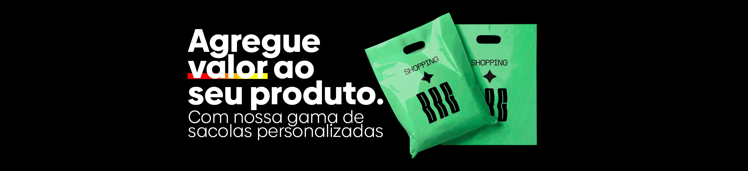Sacolas Personalizadas 5 BANNER SACOLA