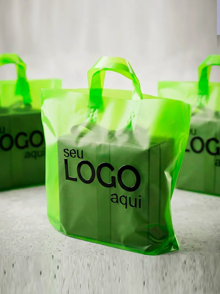 Sacolas Personalizadas 9 SACOLA ALCA FITA